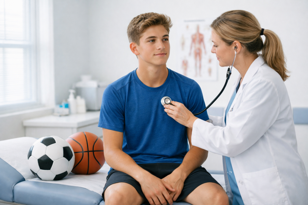 School Sports Physical in Texas