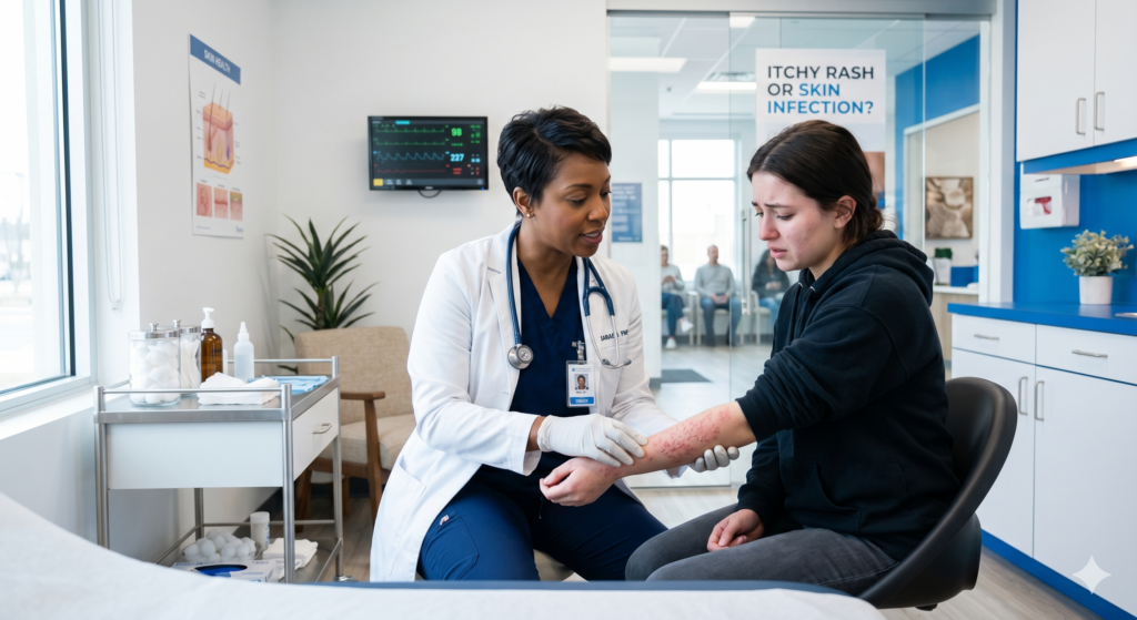 rash treatment Houston